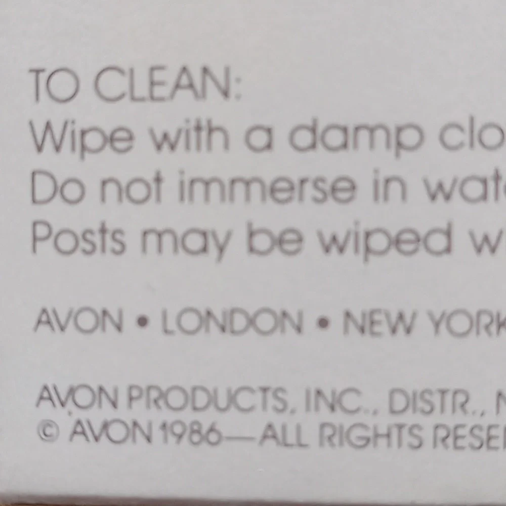 1986 vintage Sterling silver hoops n.i.b. - Picture 3 of 6